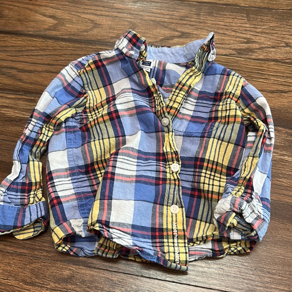 Janie and Jack button up shirt